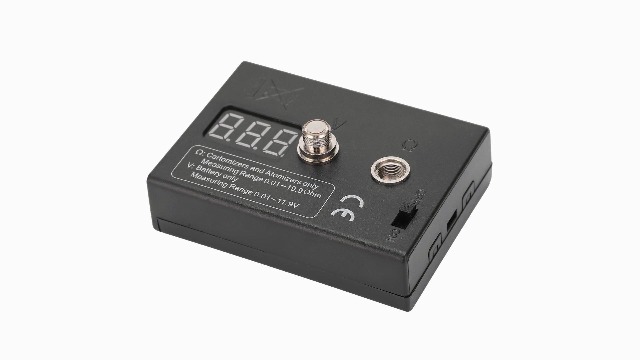 Image of Wire OHM Meter, 0.01-20Ω Testing Range Coil Resistance Tester Digital Display for DIY