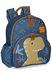 Mochila Kids com Dinossauro Azul - Masterbag