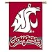 NCAA Washington State Cougars 2-Sided 28-by-40 inch House Banner with Pole Sleeve