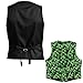 Wdktrgetd Boys Green Suit Vest V-Neck Boy's Formal Suit Vest Youth Slim Dress Vests for St Patricks Day Spring Summer School Boys Fashion Vests With Back Strap Pockets Grass Print Size 5-6 Years
