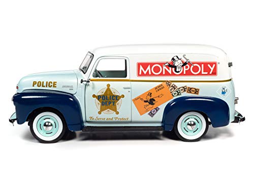 Auto World Monopoly 1948 Chevrolet Panel Delivery 1:18 miniatura 4