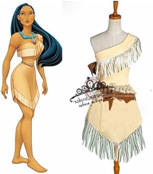 Amazon.co.jp: コスプレ衣装 ディズニー風 ポカホンタス タイプ