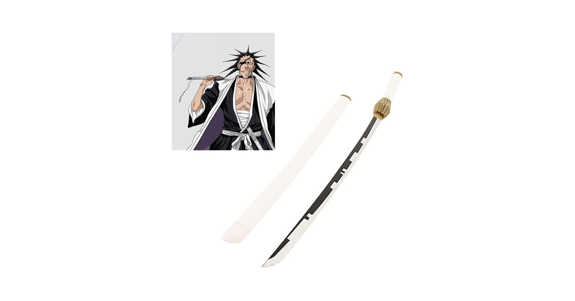 BLEACH 更木剣八 コースター 更木剣八＆草鹿やちる 卯ノ花烈 「BLEACH-ブリーチ- BLEACH EX