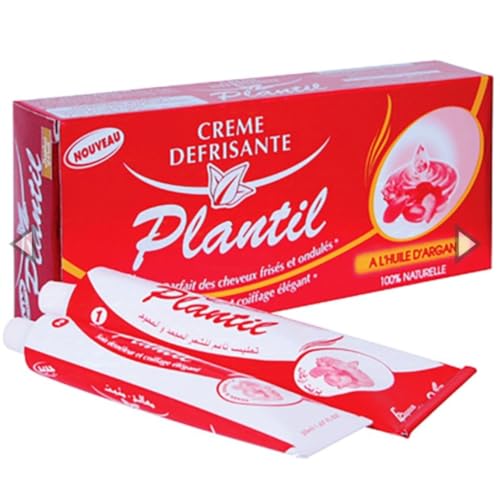 Kit Défrisant à l'Huile d'Argan, Crème Défrisante 100 ml, Soin Neutralisant 50 ml, Lissage Parfait pour Cheveux Frisés et Ondulés