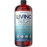 Living Silica, Collagen Booster for Bones Joints Muscles Hair Nails and Skin Double Strength (1000)