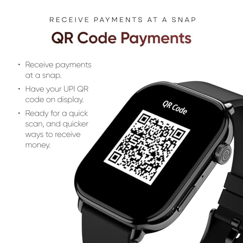 Image of Noise ColorFit Pulse 4 Pro Smartwatch - Jet Black