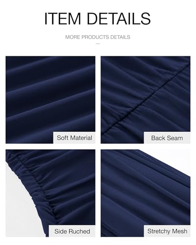 Image of BTFBM 2026 Summer Wedding Guest Dresses for Women One Shoulder Bodycon Ruched Mesh Formal Cocktail Spring Fall Maxi Dress