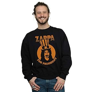 Absolute Cult Frank Zappa Homme for President Sweat-Shirt - Les Beatles, Paul McCartney, John Lennon, RIngo Starr, George Harrison