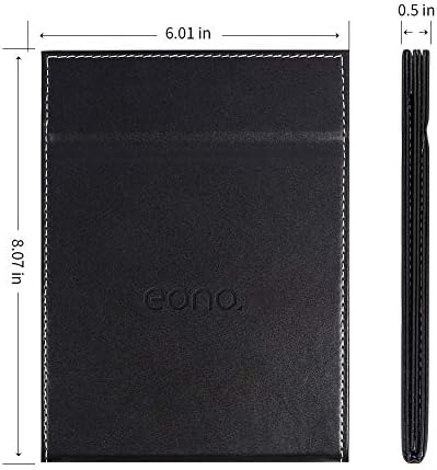 Amazon Brand - Eono Portable Travel Makeup Mirror with Stand Compact Vanity Folding Free Standing Mirrors