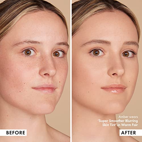 ICONIC LONDON Super Smoother Blurring Skin Tint | Light to Medium Coverage, Hydrating, Ultra-Lightweight Tinted Moisturizer, Cruelty-Free, Vegan Makeup (Warm Fair) 1.01 Fl oz - Thumbnail 6