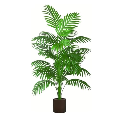 15 Easy Artificial Plant Care Tips 31 Artificial Areca Palm Tree โ 110 cm Tall Faux Tropical Plant with...