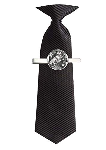 Hand Creations ww29 - Moneda de búho griego (peltre moderno y fino inglés)