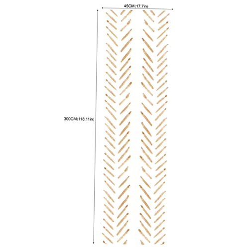 Veemoon 1 Unidade Papel De Parede Liso Geométrico Decalques De Parede De Pvc Parede Da Sala Se Apega
