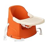 TABLETTE AMOVIBLE : Le rehausseur de chaise YOUPLA est équipé d'une tablette amovible pour faciliter le nettoyage et offrir plus de flexibilité. La tablette peut être retirée pour permettre à l'enfant de s'asseoir directement à la table.