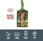 Genuine Fred, Wander Ware - Luggage TAG, Tripping - Art by Wayne White, Travel Luggage tag with Name & Information ID Card, 2.75" x 4.7", Assorted