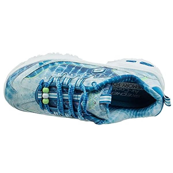 Skechers DLites 4.0 Womens Fashion Trainers Natural/Multi - US