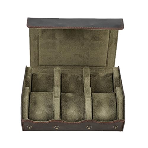 Boîte d'affichage portable pour 6 montres idéale pour vos déplacements de luxe