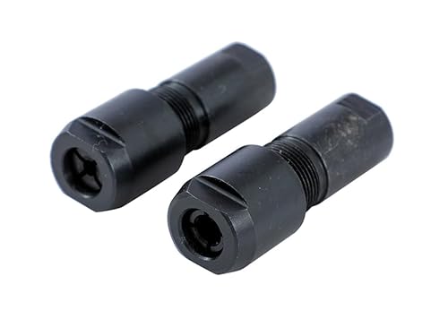 KATSU Tools Winkelschleifer-Aufsatzadapter-Set, 2-teilig: M10 auf 3 mm und 6 mm Mini-Spannfutterschaft, Umrüstwerkzeug für Rotationswerkzeuge zum Schleifen, Polieren und Schnitzen.