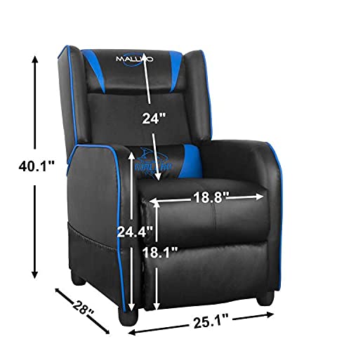 Polar Aurora Gaming Recliner Chair Racing Style Vibratory Massage Sofa Home Theater Seating Reclining Single Living Room Lounge Chairs #TOP5