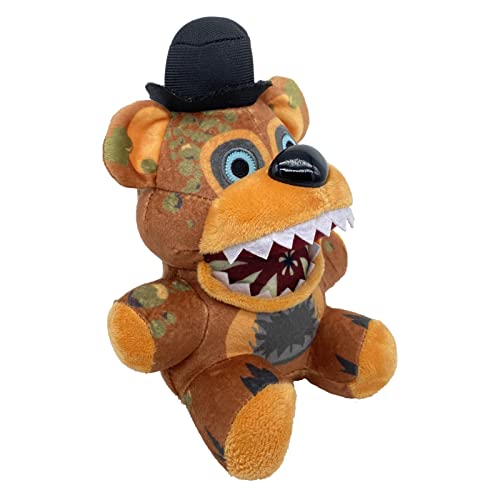 Twisted Freddy Plush Toy,Five Nights At Freddy's Plushies, Fnaf All Character Stuffed Animal Doll Children's Gift Collection,8” #TOP3