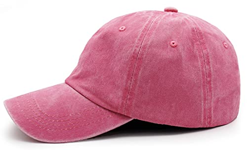 Image of Glamorstar Classic Unisex Baseball Cap Adjustable Washed Dyed Cotton Ball Hat