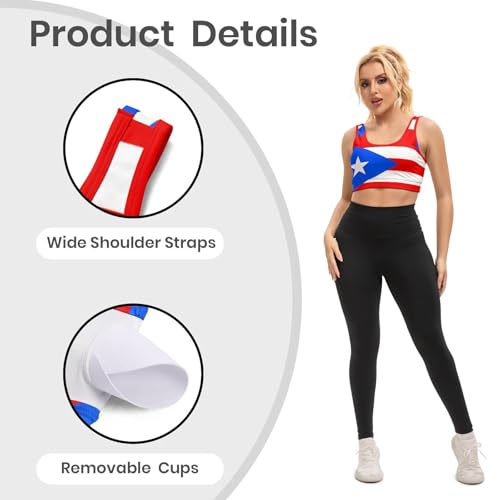 Image of Yoga top Women's Cheerleading Uniform Gym Outfit Running Crop Tops Yoga Shirts Casual Tank Top