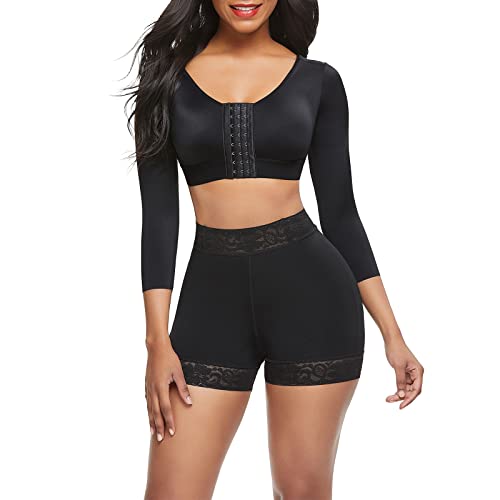 Feelingirl Body Shaper For Women Butt Lifter Panties Hip Enhancer Shapewear Shorts Black L #TOP4