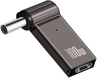 USB C to Laptop Size(4.0 x 1.7mm)100W PD GaN Charger Converter for Dell 5439/5460/5470/5480/55605470/VOSTPO14-5480HA65NS5-00 for Lenovo Air12/13 /110S/310/310S7000/B50-10/D330/ZenBook3U/MIIX510-12MIIX