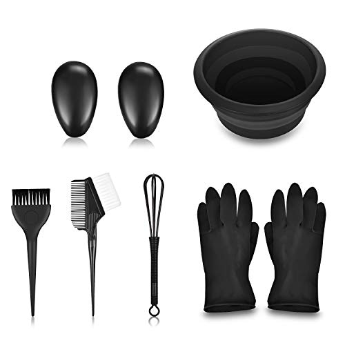 FaHaner Hair Dye Kit 6 Packs DIY Salon Tool Kit Hair Color Dye