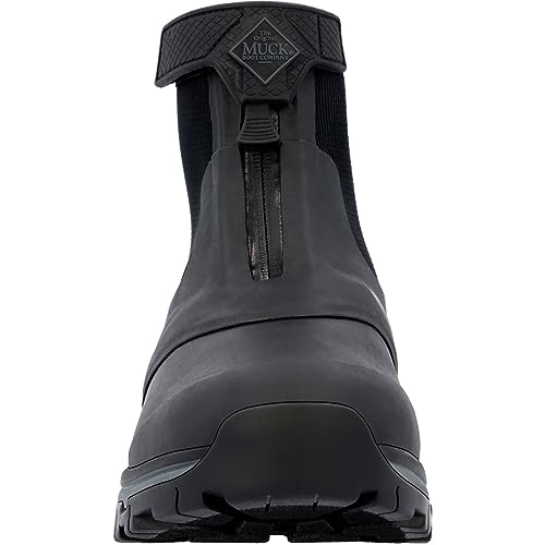 MUCK mens Men's Apex Mid Zip Ankle Bootblack3