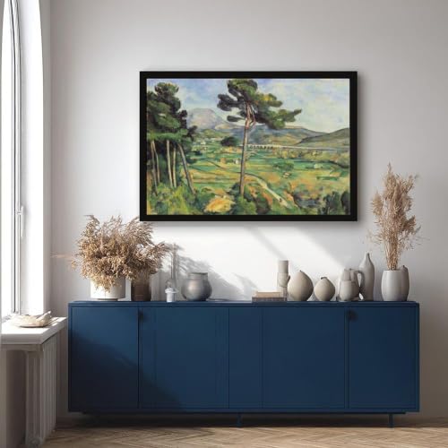 Toile Mont Sainte-Victoire Cézanne décoration murale pour bureau