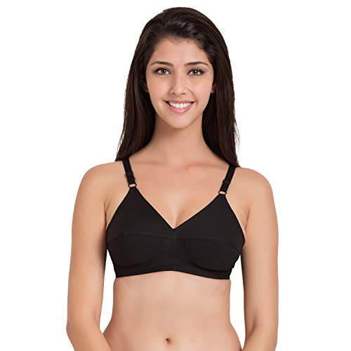 Image of SOUMINIE Women s Pure Cotton Non Padded Full Coverage Everyday Bra | Pack of 3 |
