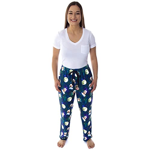 Golden Girls Men's 4 Character Moon Allover Print Sleep Lounge Pajama Pants Loungewear Sleepwear