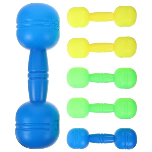 BESTonZON 3 Pares Mancuernas para Juguete para bebé de Cangrejo Que se arrastra Juguetes de Tallo Toys Deportivos Pesas Infantiles interactivas Juguete Interactivo para