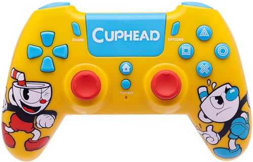 Con vibrazione, compatibile anche per PC e P5 con giochi P4 supportati, connettore audio con jack da 3,5 mm, funzione turbo, cavo di ricarica Type-C incluso