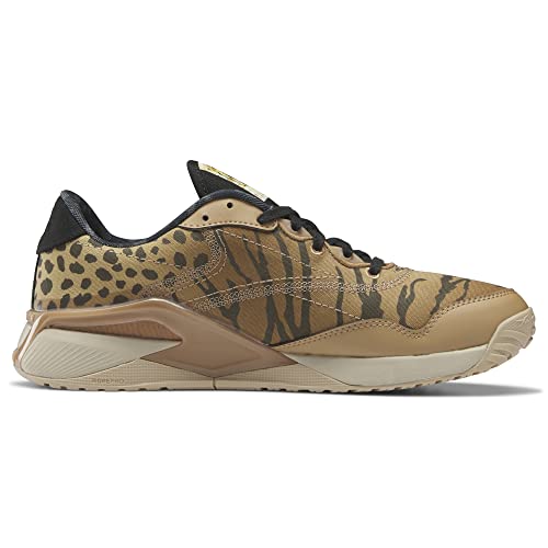 Reebok Treinador unissex Nano X2 Grow X National Geographic Cross Trainer, Núcleo preto/pedra/cáqui,