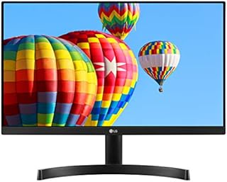 LG 22MK600M Monitor, 21.5 Inches, LED IPS Full HD (1920 x 1080), 5 ms, Radeon FreeSync 75 Hz, VGA, HDMI, Borderless