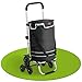 Juskys 3in1 Einkaufstrolley für Treppen - 56 L, modern & klappbar - Treppensteiger Trolley zum Shopping - Sackkarre & Tasche - Trolli Schwarz Baby,Schwarz günstig Kaufen-Juskys 3in1 Einkaufstrolley für Treppen - 56 L, modern & klappbar - Treppensteiger Trolley zum Shopping - Sackkarre & Tasche - Trolli Schwarz