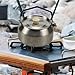 Camping Kettle for Open Fire Water Kettle Tea Pot for Outdoor Hiking Camping