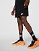 Nike Men's Club French Terry Flow Shorts, Black/Black/White, Medium