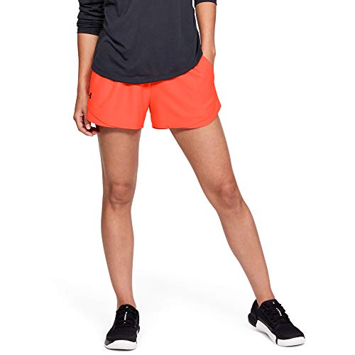 Under Armour (アンダーアーマー) レディース プレーアップ ショーツ 3.0 ピーチプラズマ (836)/ピーチプラズマ L