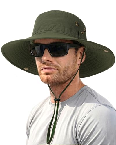 FURTALK Sun Hats for Men Fishing Hat UPF 80+ Foldable