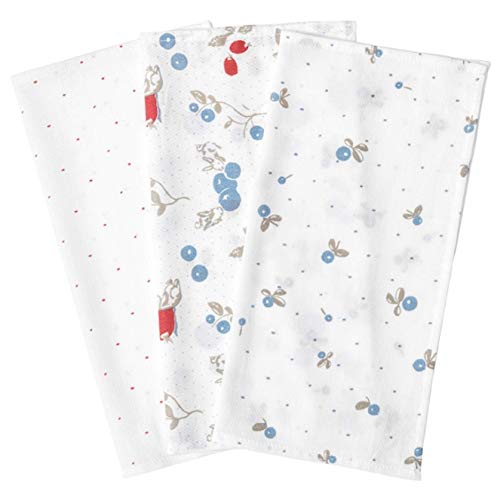 IKEA Rodhake - Toallita con lunares (12 x 12 cm, 3 unidades)