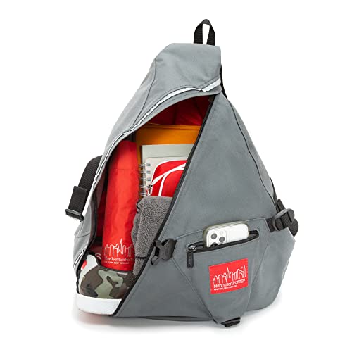 Manhattan Portage J Bag Large Ver. 2 With Adjustable Strap Water Resistant And Large Main Compartment Cordura 1000D For Work College Travel (Grey)4