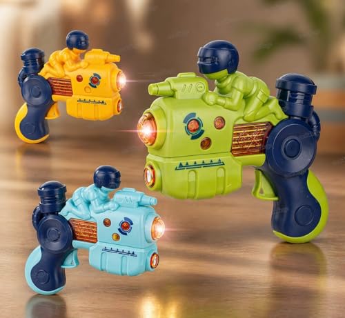Image of Zest 4 Toyz Musical Toy Projection Gun for Kids with Flashing Light & Musical Sound Pistol Gun Toy for Boys & Girls Plastic (Pack of 1) Random Color Dispatch