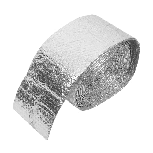 jojofuny Thermal Insulation Film Roll Reflective Foil Insulation for Homes Cars Greenhouses Roofs