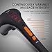 Hangsun Handheld Back Massager Deep Tissue Percussion Massage for Neck, Shoulder, Leg, Foot, Muscles Pain Relief Electric Double Head Full Body Massagers MG400 (2019 New Version)