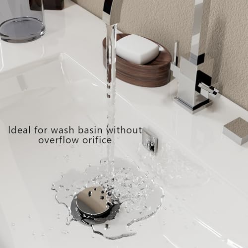 Tapón para desagüe de lavabo con filtro anti-obstrucción miniatura 3