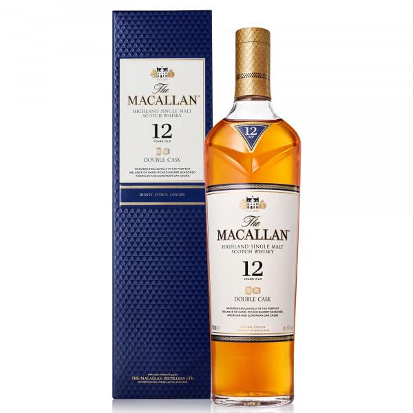 ウイスキー The Macallan 12 Year Old 700ml The Macallan Whisky Double Cask 12 Anos 700ml | Amazon.com.br