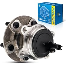 PHILTOP 512466 Rear Wheel Bearing Hub Assembly for Ford Focus 2012-2018, w/ABS, 5 Lugs, 1 PC